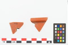 Etikett zu Keramikgefäß (NHMW-PRAE-002373)